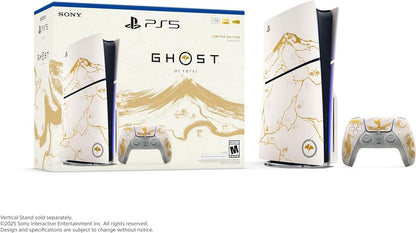 PlayStation 5 Console – Ghost of Yotei Gold Limited Edition Bundle