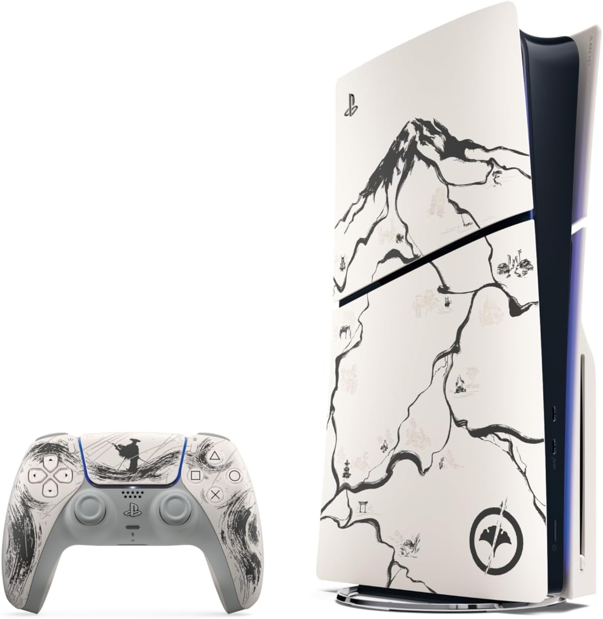 PlayStation®5 Console - Ghost of Yotei™ Black Limited Edition Bundle - International Version