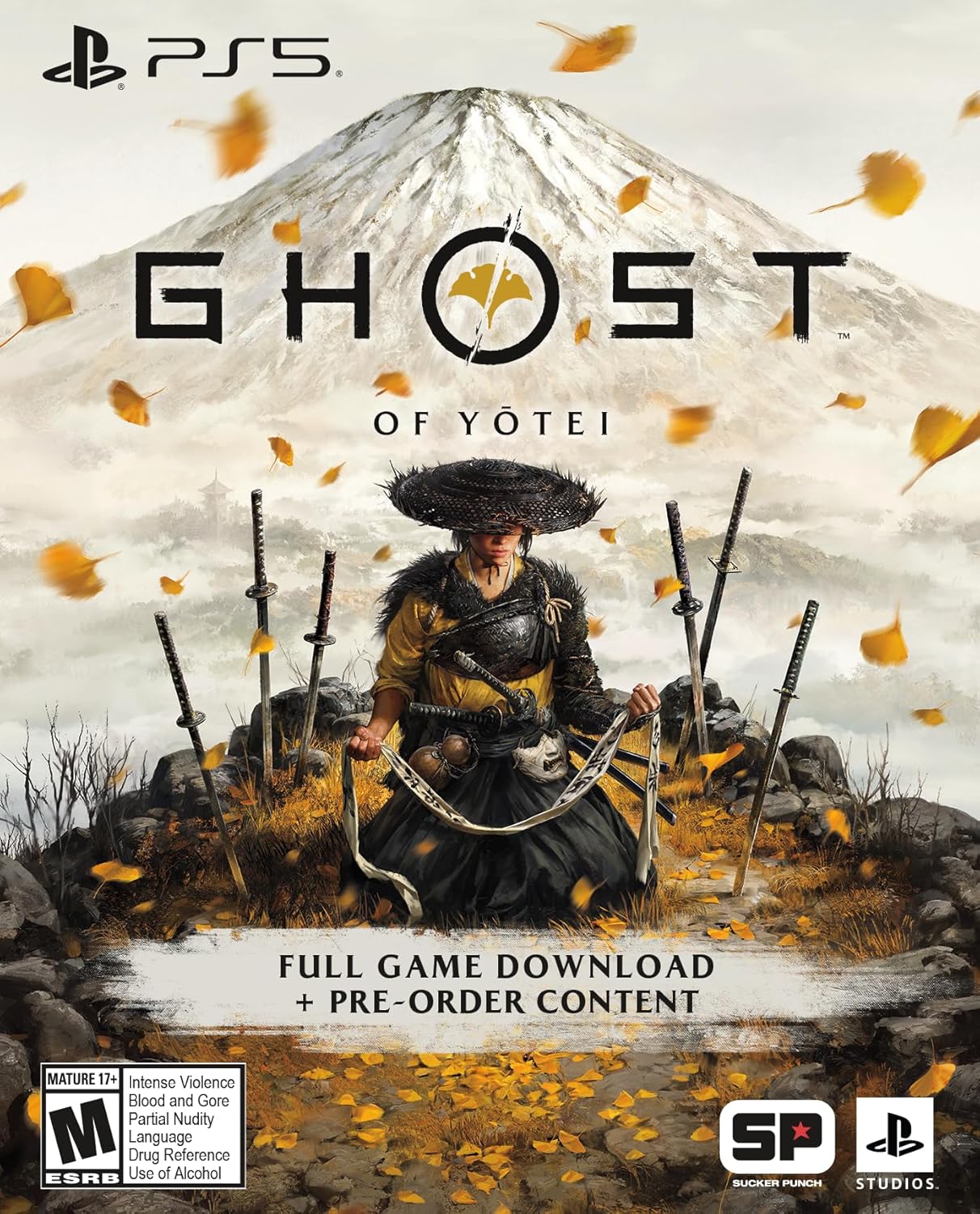 PlayStation®5 Console - Ghost of Yotei™ Black Limited Edition Bundle - International Version