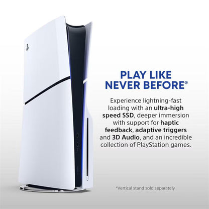 Sony PlayStation 5 Slim Disc Console – 1TB